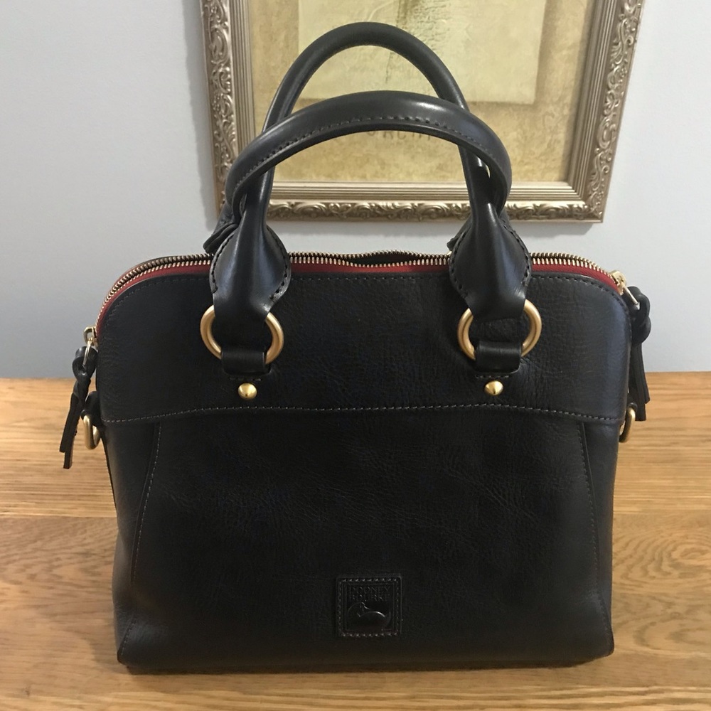 Dooney & Bourke Cameron Black Satchel